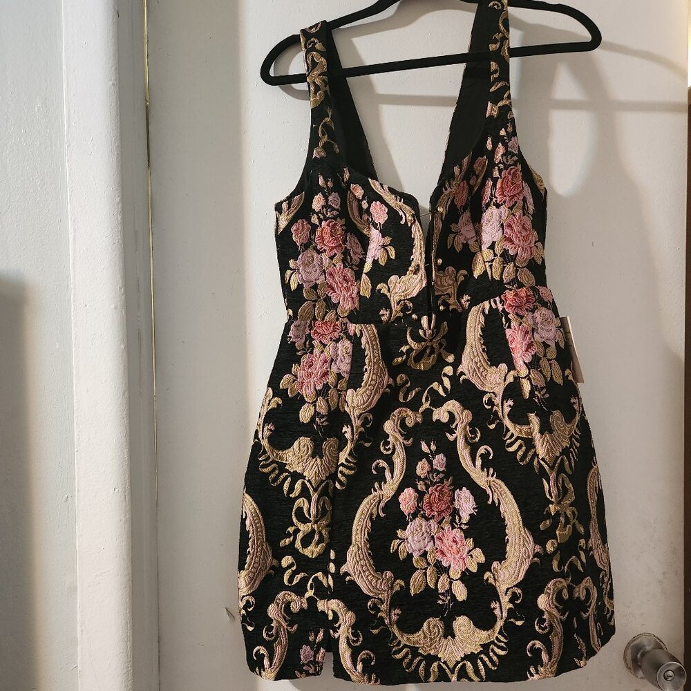 For Love and Lemons Black Flora Dress Size Medium prom dress